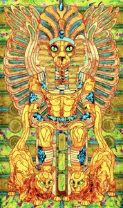 En livfull egyptisk gudom av Kostyantin Malginov