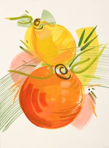 Färgglada citrusfrukter