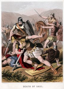 Saul och hans vapendragares död i strid med filistéerna, 1870