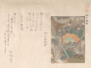 Mönster av importerat läder, 1800-talet. av Kubo Shunman