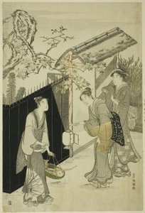 Återvänder från en poesisamling av Kubo Shunman