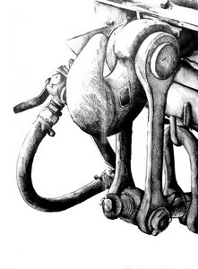 Detaljer om industrimaskiner