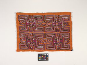 Skjortapanel (Mola) (foto) av Kuna Indian Culture