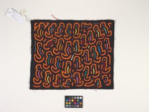 シャツパネル（モラ）（写真）スウェーデン av Kuna Indian Culture