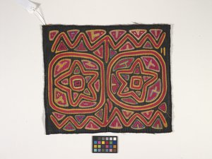 Skjortapanel (Mola) (foto) av Kuna Indian Culture