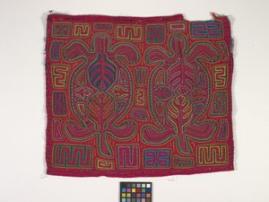 シャツパネル（モラ）（写真）スウェーデン av Kuna Indian Culture