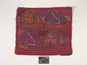 Skjortapanel (Mola) (foto) av Kuna Indian Culture