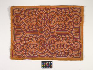 Skjortapanel (Mola) (foto) av Kuna Indian Culture