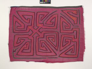 Skjortapanel (Mola) (foto) av Kuna Indian Culture