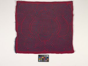 Skjortapanel (Mola) (foto) av Kuna Indian Culture
