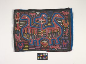シャツパネル（モラ）（写真）スウェーデン av Kuna Indian Culture