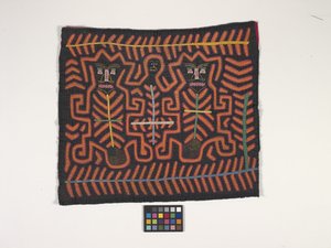 Skjortapanel (Mola) (foto) av Kuna Indian Culture