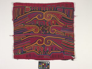 Skjortapanel (Mola) (foto) av Kuna Indian Culture
