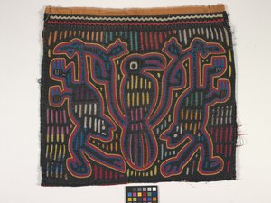 Skjortapanel (Mola) (foto) av Kuna Indian Culture
