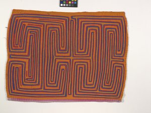 Skjortapanel (Mola) (foto) av Kuna Indian Culture