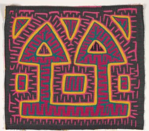 Skjorta panel (mola) (applicerad bomull)