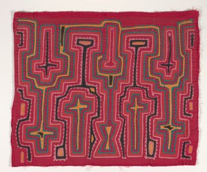 Skjorta panel (mola) (applicerad bomull)