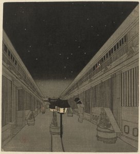 Yoshiwara på natten