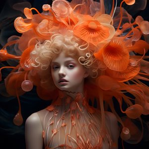 Ett nära porträtt av den vackra undervattens Actinia Sea Anemones Flower Goddess 1