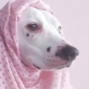 Fascinerande närbild av grisrosa på vita djurdalmatiska fläckar i moirémönster 4