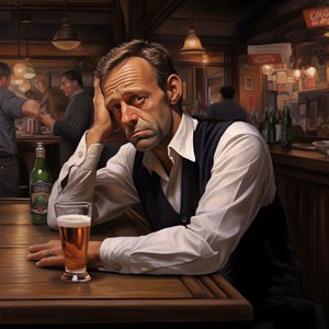 Fotorealistisk österrikisk man i sina arbetskläder. 1
