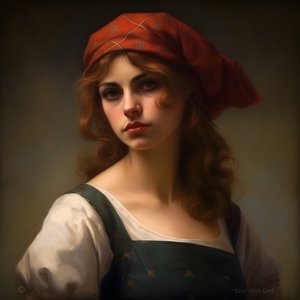 Italiensk kvinna 1
