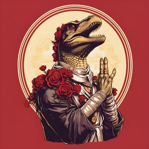 mördardrottning ber T-Rex 1