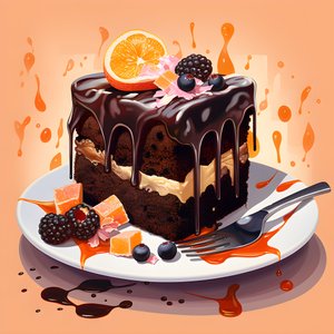 Chokladkola rabarberkaka 1