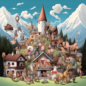 Österrike, tecknad film 3