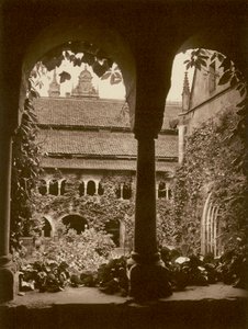 Hildesheim, katedral, kloster; Hildesheim, katedralklostret (s/v foto) av Kurt Hielscher