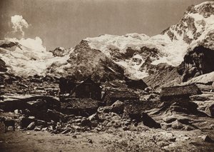 Italien: Monte Rosa (s/v foto) av Kurt Hielscher