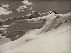 Wildspitze från väster (s/v foto) av Kurt Hielscher