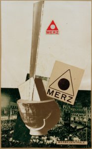 MERZ REKLAMECENTER av Kurt Schwitters