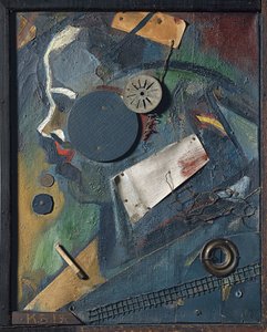 Merzbild 1A Psykiatern, 1919