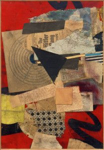 Utan titel (Hitlergänget) av Kurt Schwitters