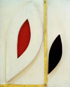 Utan titel (vit konstruktion) av Kurt Schwitters