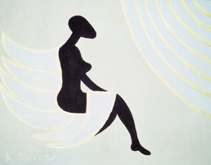Lady Angel, 2005 (akryl på duk)