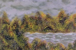 Quiet Storm, 2004 (akryl på papper)