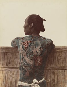Japansk tatuering, ca 1880
