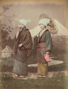 Japanska resenärer, ca 1880