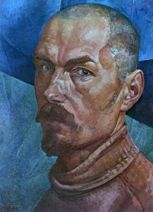 Självporträtt av Kuzma Sergeevich Petrov-Vodkin