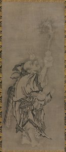 Hotei med Daoist Immortals: Immortal with Gourd and Dragon, ca. 1575-1600.