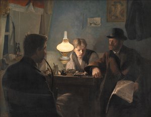 Ett besök på en skomakarverkstad av Laurits Andersen Ring