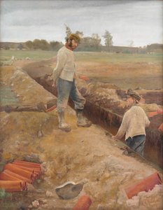 Avloppsgrävare av Laurits Andersen Ring