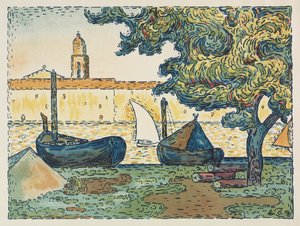 St. Tropez (hamnen i St. Tropez) av L