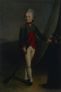 Porträtt av Pjotr Aleksijevitj Turchaninov 1769-1815, 1777 av L.S. Stanishchevsky