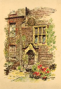 Staple Inn, London, 1924. av L. A. Hayes