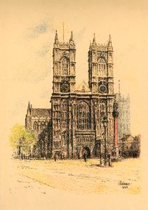 Westminster Abbey, 1924. av L. A. Hayes