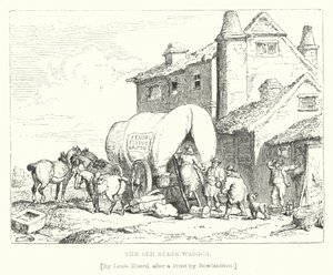 The Old Stage Waggon (gravyr)
