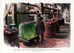 Linstillverkning, Paris World Exposition, 1889, 1900. av L Sabattier